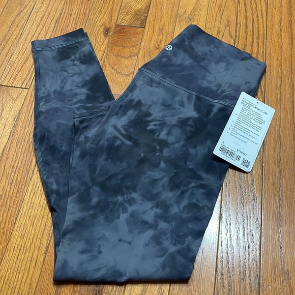 NWT lululemon align HR pant 28” diamond dye pitch grey graphite grey - Picture 11 of 13